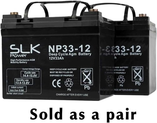 Twin pack 12v wheelchair - twin,