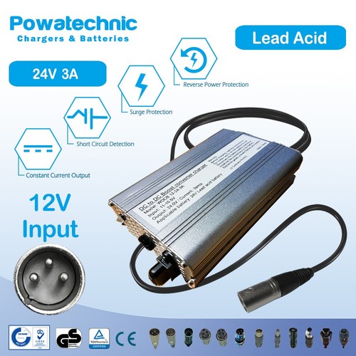 12v car charger for 24v - 12v,